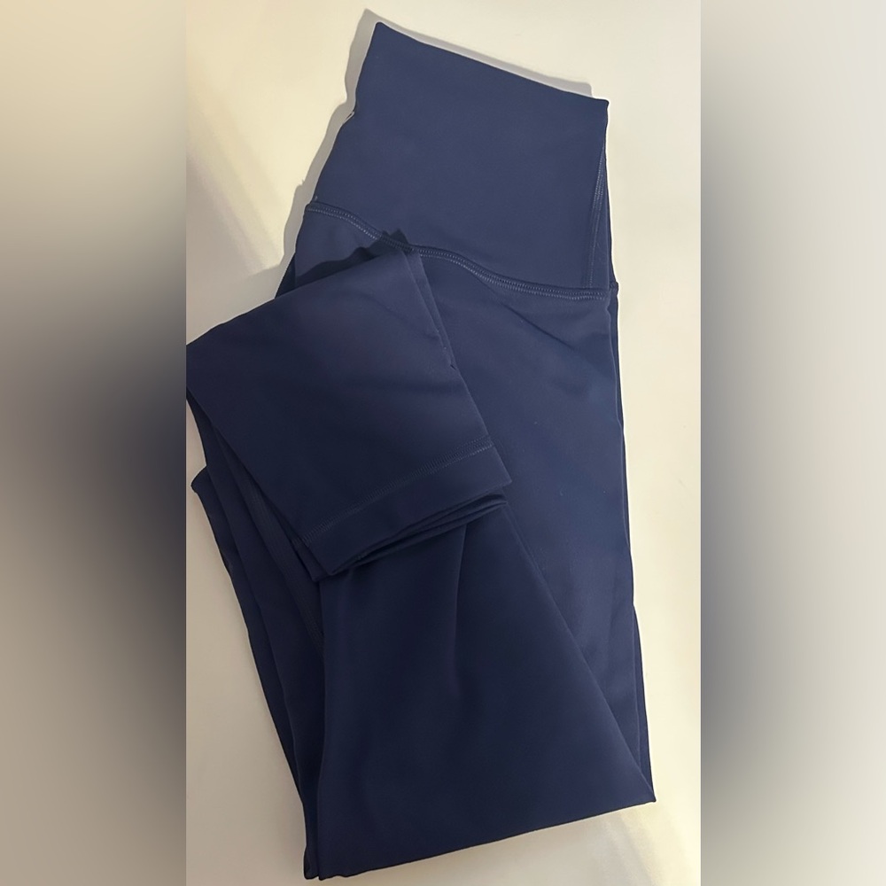 Lululemon Wunder train 25” night sea size 4